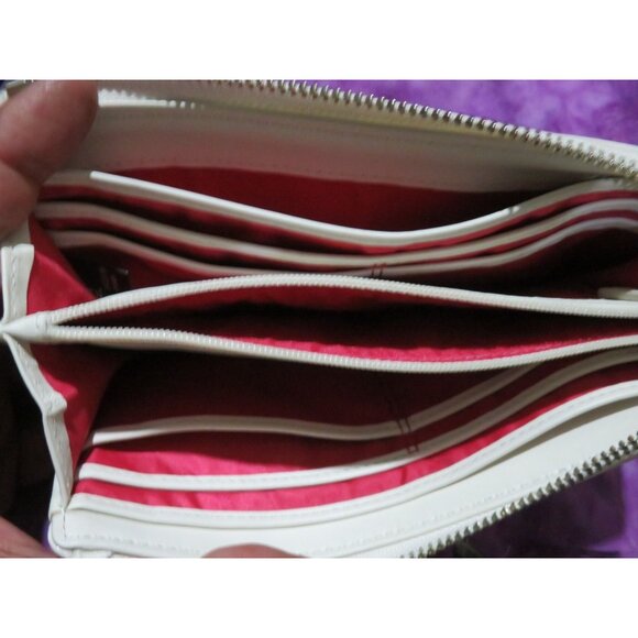 Coach 2011 Rocker Nautical Theme Sequined Poppy Canvas Tote & matching wallet - Picture 6 of 15